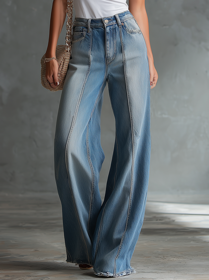 Jeanshose im Retro-Stil